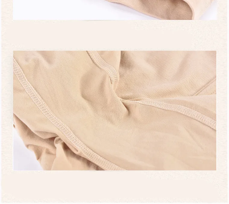 ZYSK сексуальное короткое женское нижнее белье с высокой талией Кнопка стеклоподъемника шорты под одежду для девочек эластичные брюки леггинсы для управления животиком