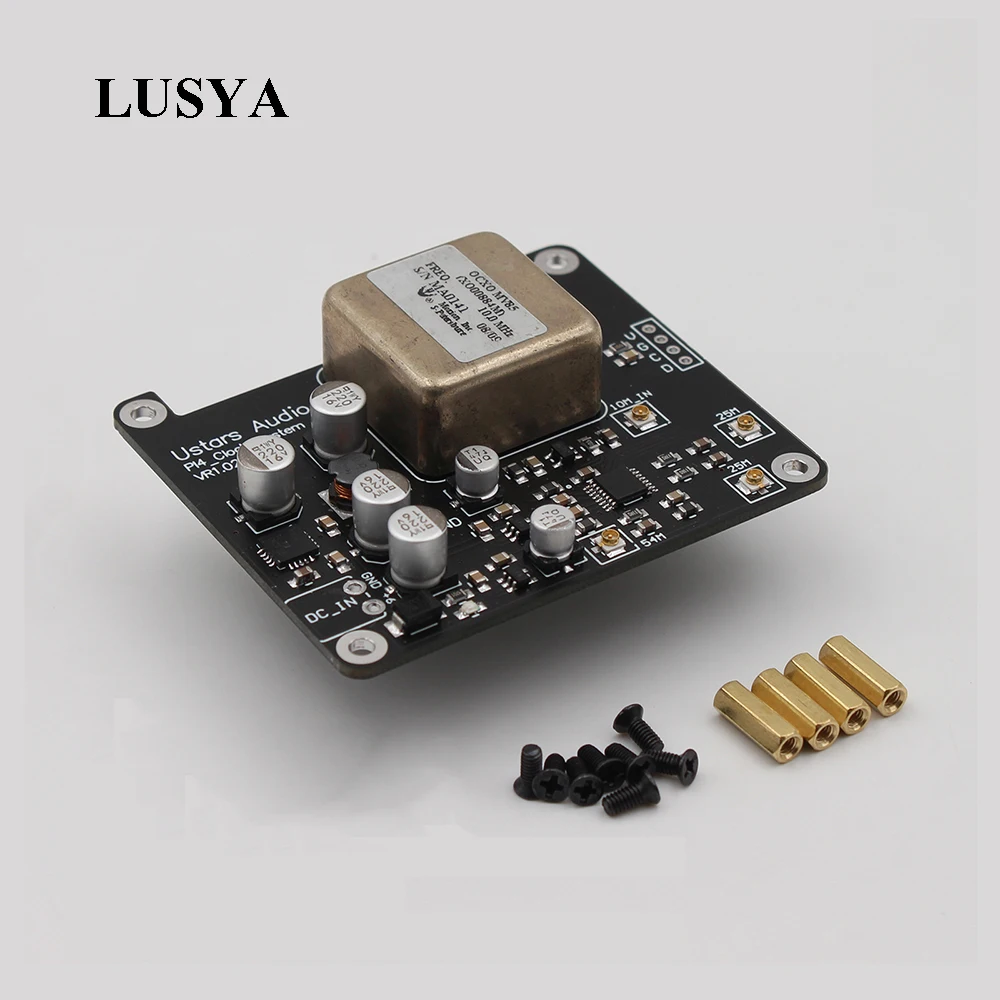 

LUSYA OCXO constant temperature crystal oscillator clock board For Raspberry Pi 4B only