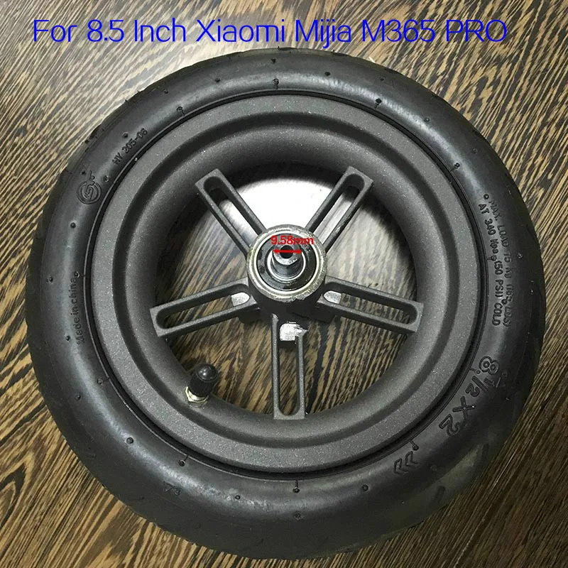 Шины для скутеров, Задняя Ступица для 8,5 дюймов, Xiaomi Mijia M365 PRO, Задняя Ступица, демпфирующие твердые шины, полые непневматические шины, сотовые - Цвет: M365PRO-Inflat-Rear