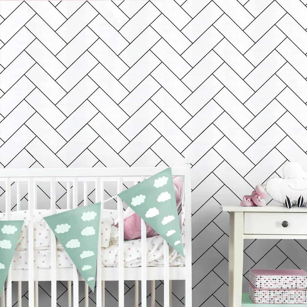 

Brick Pattern Wallpaper Wall Stickers Nordic Brief Style 3D Self Adhesive Waterproof Moisture-proof TV Background Dormitory