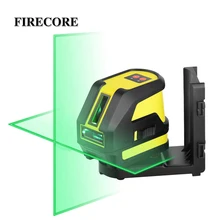 FIRECORE F118G 2 линии зеленый лазерный уровень самонивелирующийся горизонтальный и вертикальный крест Лазерная линия