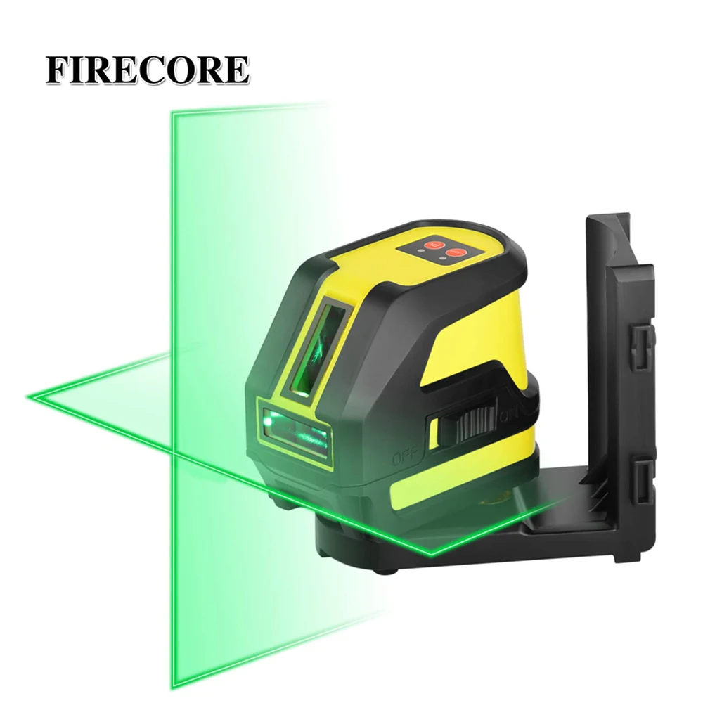 FIRECORE F118G 2 линии зеленый лазерный уровень самонивелирующийся горизонтальный и