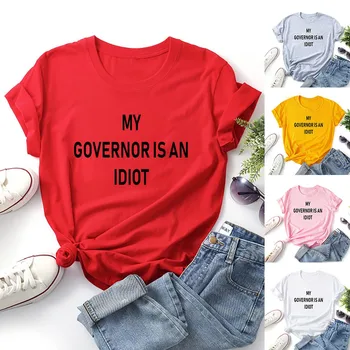 

Fashion Womens Tees Top Femal T-shirt O-Neck LetterPrint Solid Color T Shirt Short Sleeve Harajuku Tshirt Ropa Para Mujer 2020