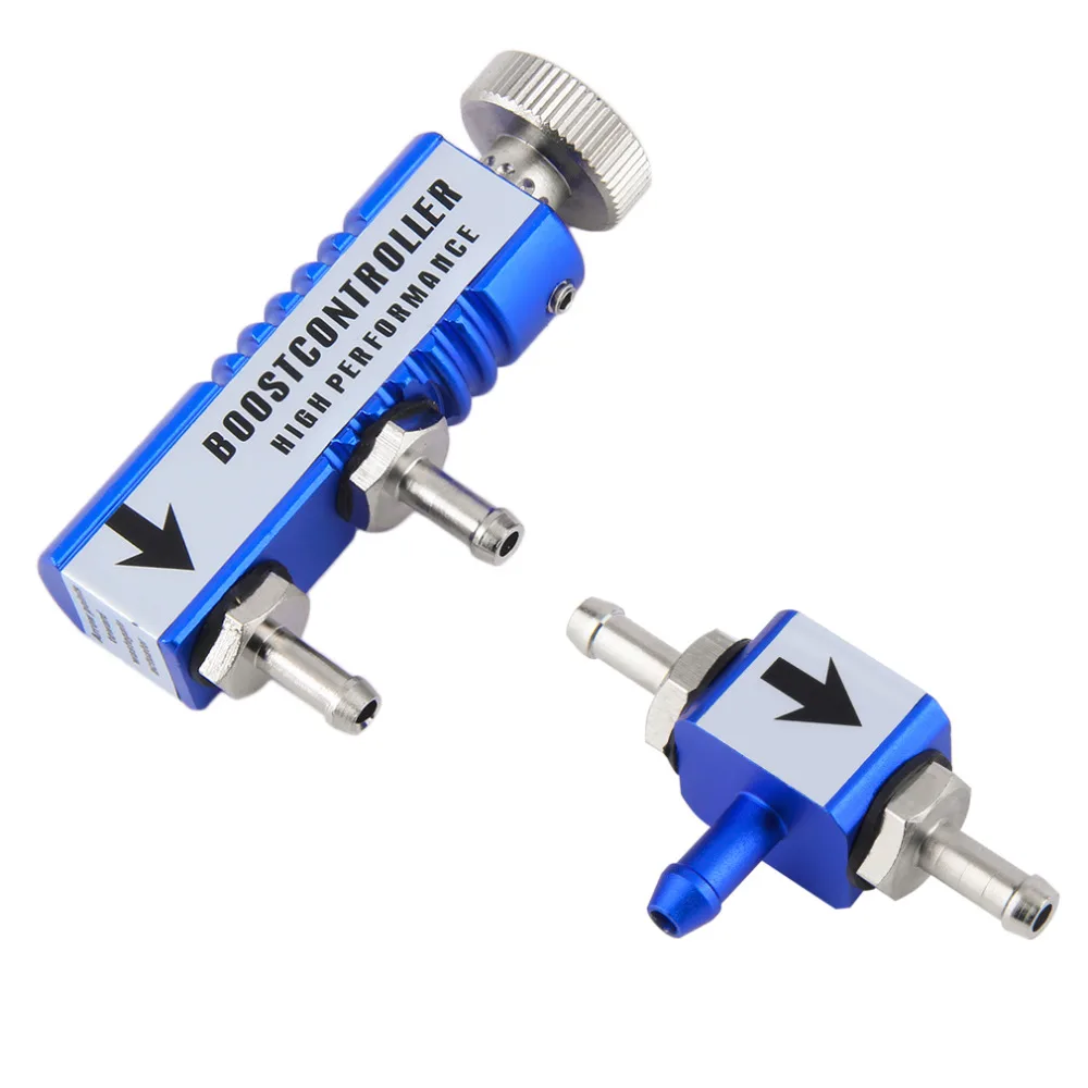 Universal Racing Car Turbo Boost Controller Turbo Turbine Governing Valve Manual Boost Controller Blue Hot Selling