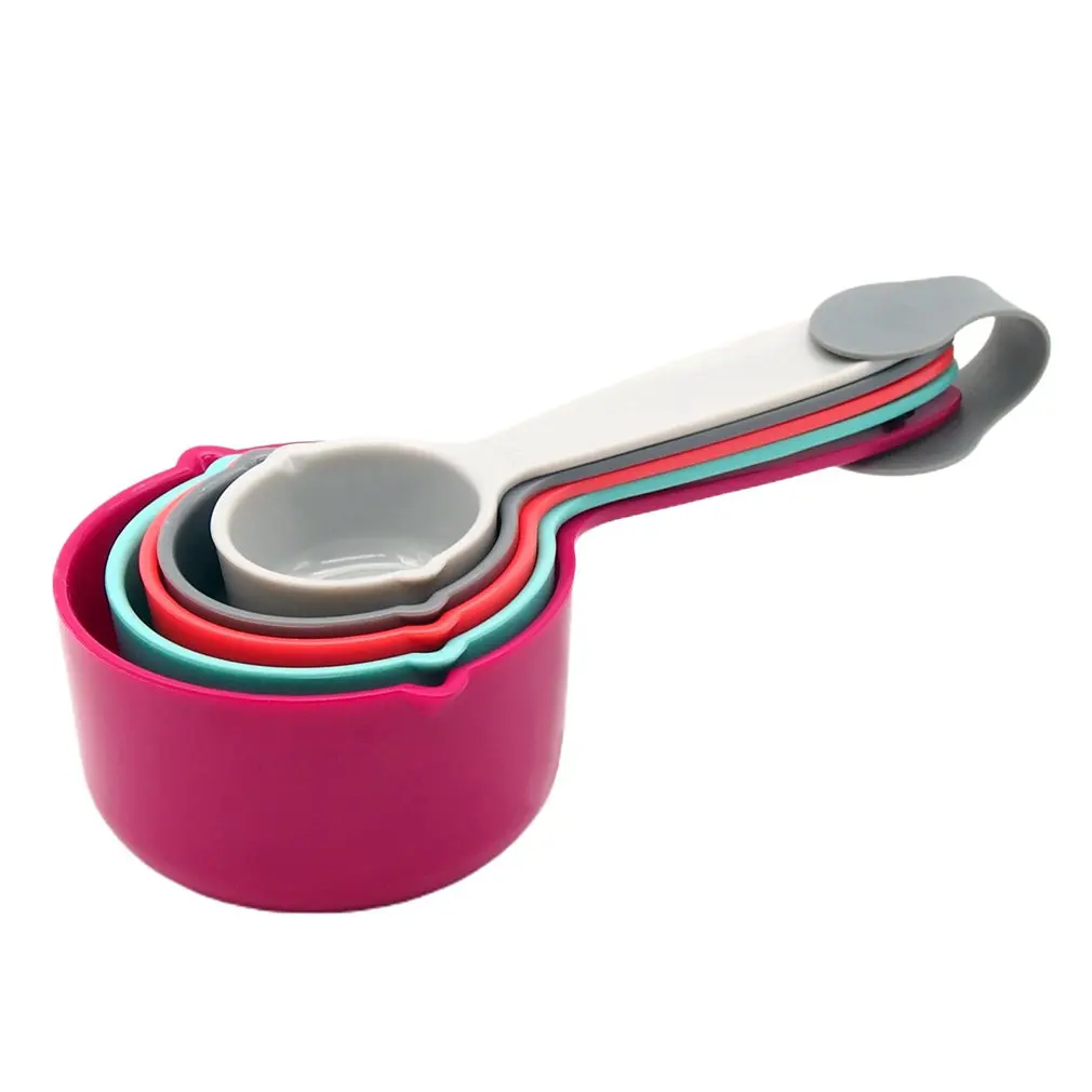 

Multifunctional Measuring Cup With Graduated Measuring Spoon ABS Convenient For Use Scale Design Durable