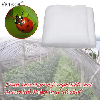 

60 Mesh Greenhouse Anti Insect Pest Fly Net Thickened Garden Plant Protection Cover Netting Agricultural Breeding Plants Cover