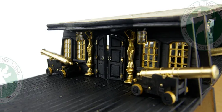 DIY 1/35 Пираты Карибы черный жемчуг нет. Деревянный Парусный комплект модели корабля ручной сборки ремесла