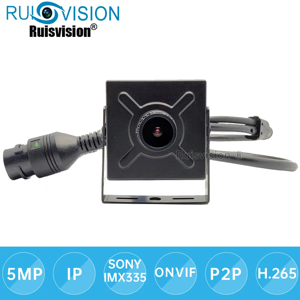 Мини-камера видеонаблюдения HD 5 Мп IP IMX335 H.265 P2P Onvif | Безопасность и защита