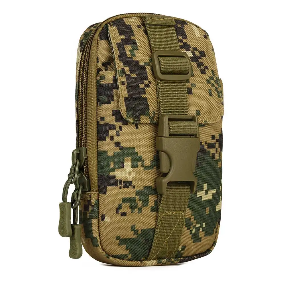 Сумка для аксессуаров Molle, военный камуфляж, тактический, 6 дюймов, чехол для телефона, военный, для спорта на открытом воздухе, рыбалки, альпинизма, сумка для инструментов, многоцелевой - Цвет: JD
