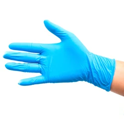Gants jetables en latex, caoutchouc nitrile épaissi, qualité alimentaire, durable, restauration, vaisselle, étanche, expérience, chirurgie cosmétique 