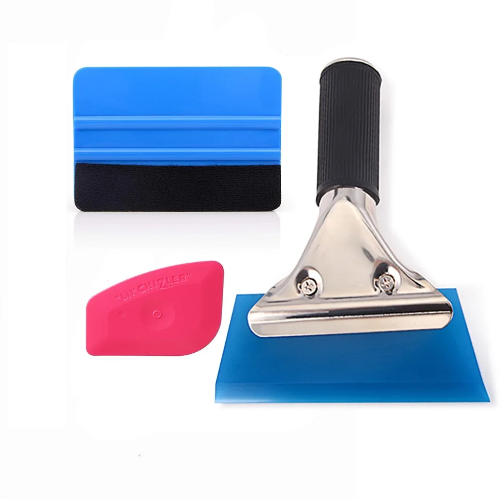 

EHDIS Car Styling Tools Kit Auto Vinyl Film Wrap Tools Set Fabric Felt Plastic Squeegee Art Knife Window Tint Rubber Squeegee