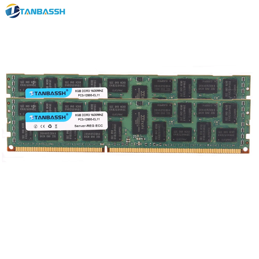 DDR3 4 ГБ 8 ГБ 16 ГБ 32 ГБ REG-ECC Серверная память 1333 1600 1866 МГц DDR 3 радиатор dimm REG ram поддерживает материнскую плату X58 X79