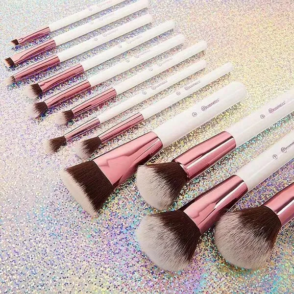 

Currently Available Beauty Tools BH Cosmetics 12 PCs Makeup Limited Edition Send Super Beautiful Brush Bag Factory Direct