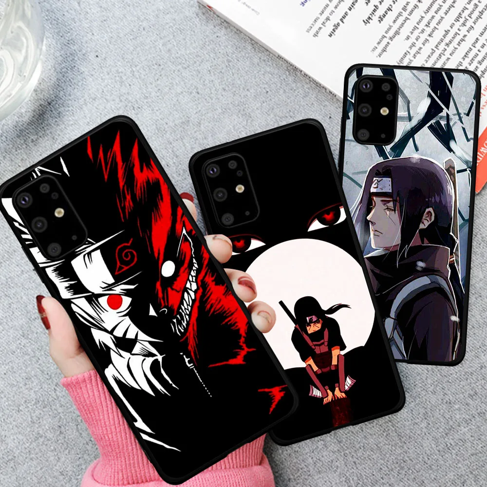 

Cartoon Japan Anime Naruto Luxury Phone Case For Samsung S6 S7 S8 S9 S10 S11 S11E Plus Note 8 9 10 Plus M10 20 30 40 cover Etui