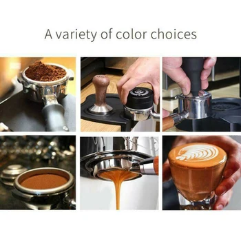 

880 Coffee Handle With Filter Basket Holz + Edelstahl 304 Bottomless 54mm