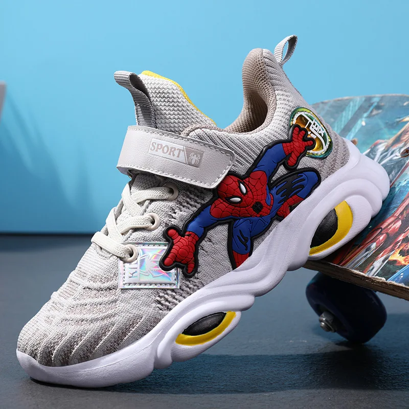 

Children's Sneakers New Style Kid's Soft Bottom Anti-slip Casual Shoes Spring and Autumn Stripe and American Style Running Shoes