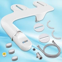 Soosi Bidet Toilet Seat Attachment Ultra Slim Cold Water Non-Electric Bidets For Feminine Posterior Wash 1