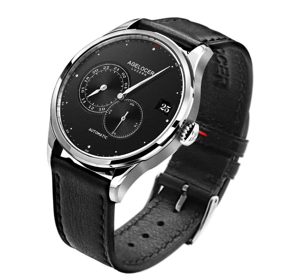 AGELOCER Автоматический Механические Мужские часы Роскошные брендовые новые 2019 мужской часы мужские наручные часы Montre Homme Relogio Masculino