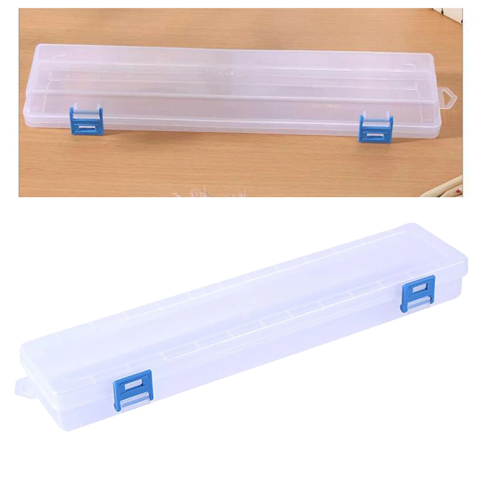 Plastic Paint Brushes Storage Box Organziers Watercolor Pen Container Drawing Tools for Kids Students Office School Stationery