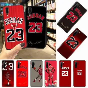 Manton baloncesto 23 Jordan cubierta de la caja del teléfono Funda para Huawei P9 P10 P20 P30 Lite 2016 de 2017 Más de 2019 pro P inteligente