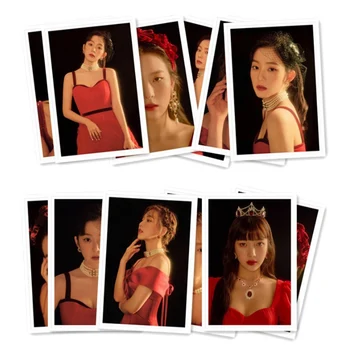 

Kpop Red Velvet Concert <La Rogue> Photo Lomo Cards Fashion K-POP Red Velvet Fans Collection Gifts Metal Box 40Pcs/Box