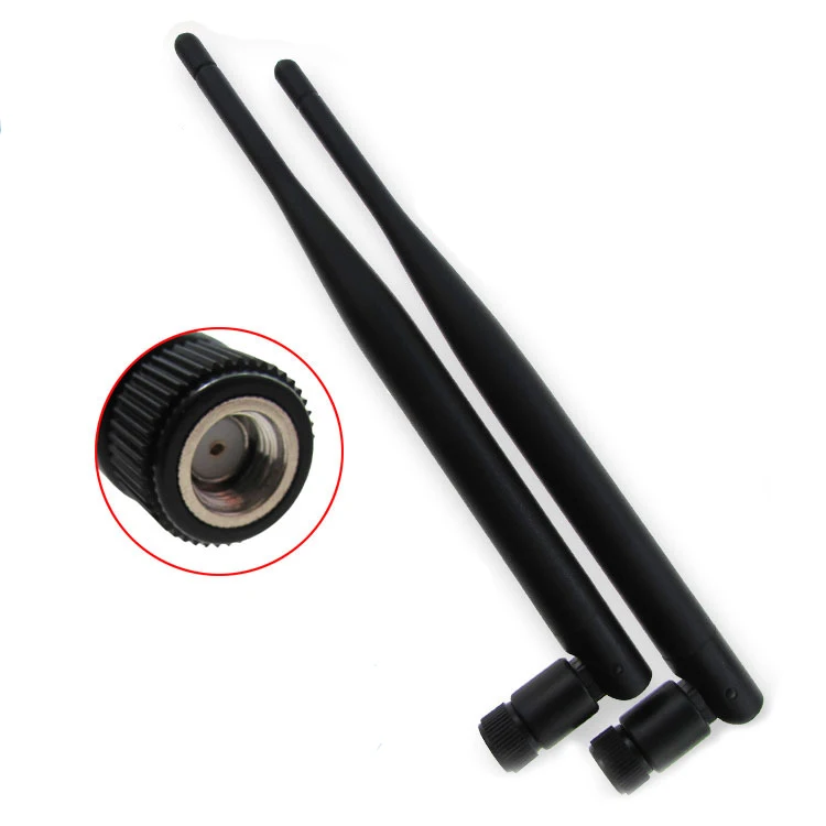 Новая Металлическая Wi Fi антенна RP SMA с 5dBi 2 4G/5G Двухдиапазонная беспроводная для ASUS