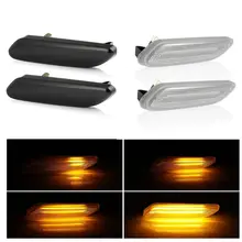 Clignotant latéral séquentiel, lumière pour BMW, Mini Cooper R60 COUNTRYMAN R61 PACEMAN, 2 pièces