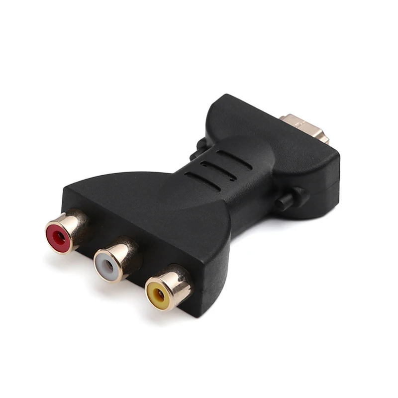 AV цифровой сигнал HDMI на 3 RCA аудио адаптер компонентный конвертер видео HDMI разделитель на Vga кабель с разъемом HDMI