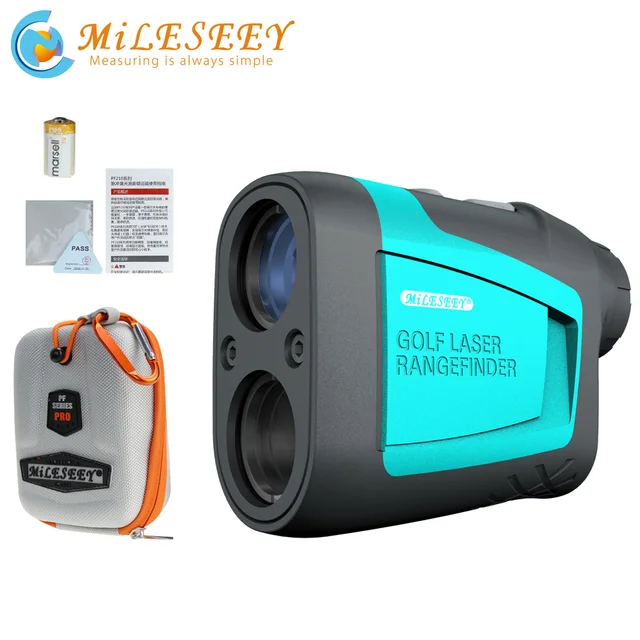 US $51.75 Mileseey PF210 600M Golf Laser Rangefinder Mini Golf Slope Adjusted Mode Sport Laser Distance M