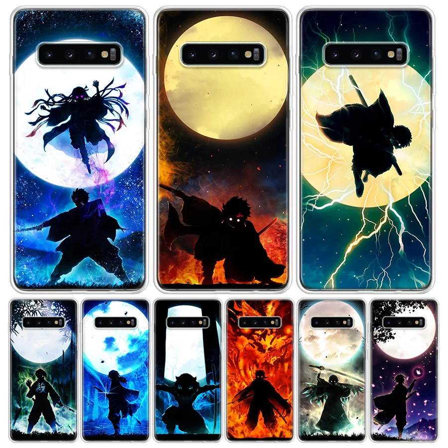 

Demon Slayer Kimetsu No Yaiba Cool Phone Case For Samsung Galaxy S10 S20 Ultra Lite Note 10 9 8 S9 S8 J4 J6 J8 Plus + Pro S7 Coq