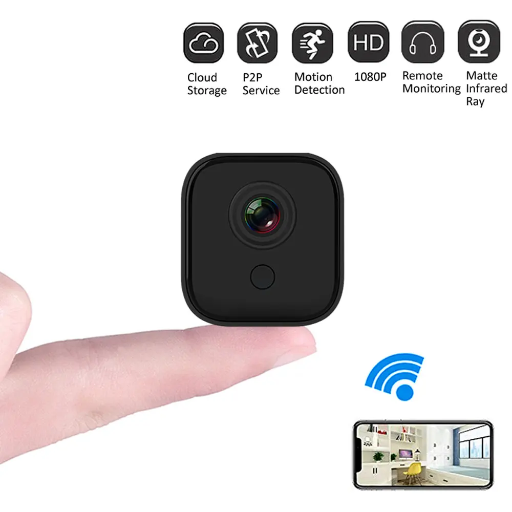 

A11 HD 1080P Mini Camera Wifi IP Night Vision Security Micro Camera Home Smart CCTV Motion Detection Video DVR Camcorder