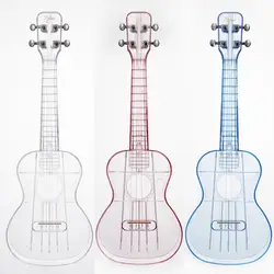 35% Discounts Hot! 21 inches Ukulele 4 Strings Music Development ABS Portable Mini Guitar Ukelele for Beginner
