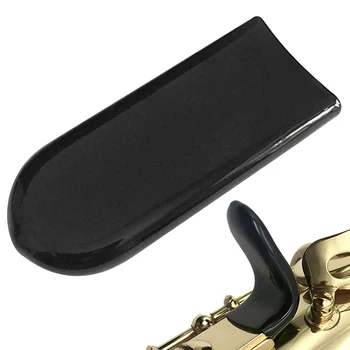 

Soprano Alto Tenor Soft Instrument Part Black Thumb Rest Cushion Accessories Thick Non Toxic Saxophone Finger Pad Wear Resistant