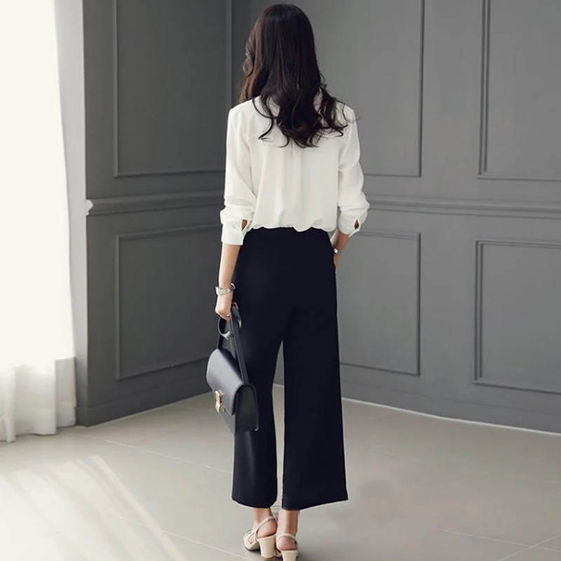 Модные корейские Blusas Mulher Elegantes женская рубашка с бантом офисные женские элегантные Однотонные блузки с длинными рукавами