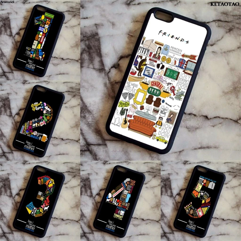 KETAOTAO друзья ТВ шоу серии Sitcom телефонные чехлы для Samsung S3 4 5 6 7 8 plus Note 2 Мягкий ТПУ