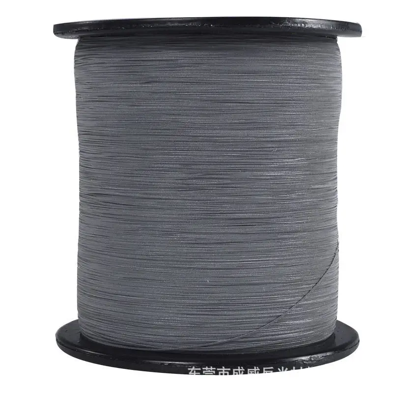 

Weaving for Highlight Reflective Yarn Silver Gray Reflective Silk Yarn Computer Embroidery Reflective Cable Customizable Various