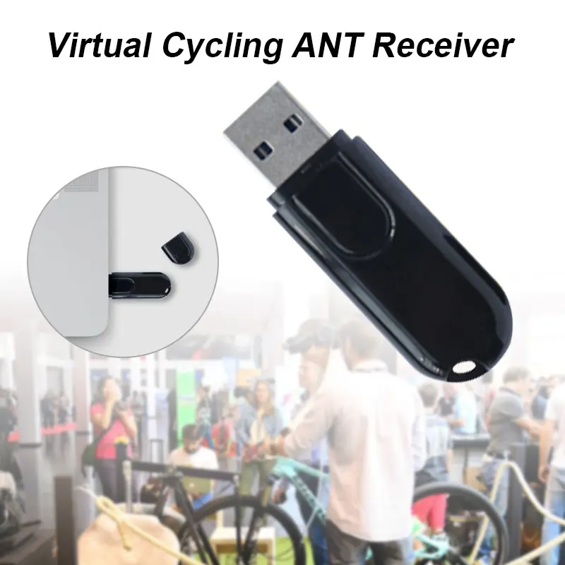 Велосипедный приемник Прочный USB ABS черный Внедорожник Электроника компьютер датчик скорости игровой ресивер велосипед Ant
