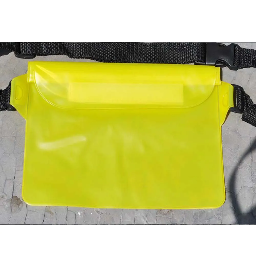 yellow Водонепроницаемая сумка для плавания на лыжах, для дайвинга, на плечо, спортивные сумочки, водонепроницаемая сумка для мобильного телефона - Цвет: yellow