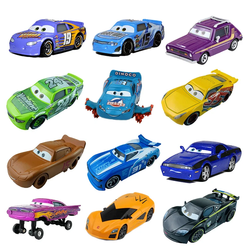 Disney Pixar Racing 2 3 Lightning McQueen Matt Jackson Ferrari 1:55 литой автомобиль из металлического сплава