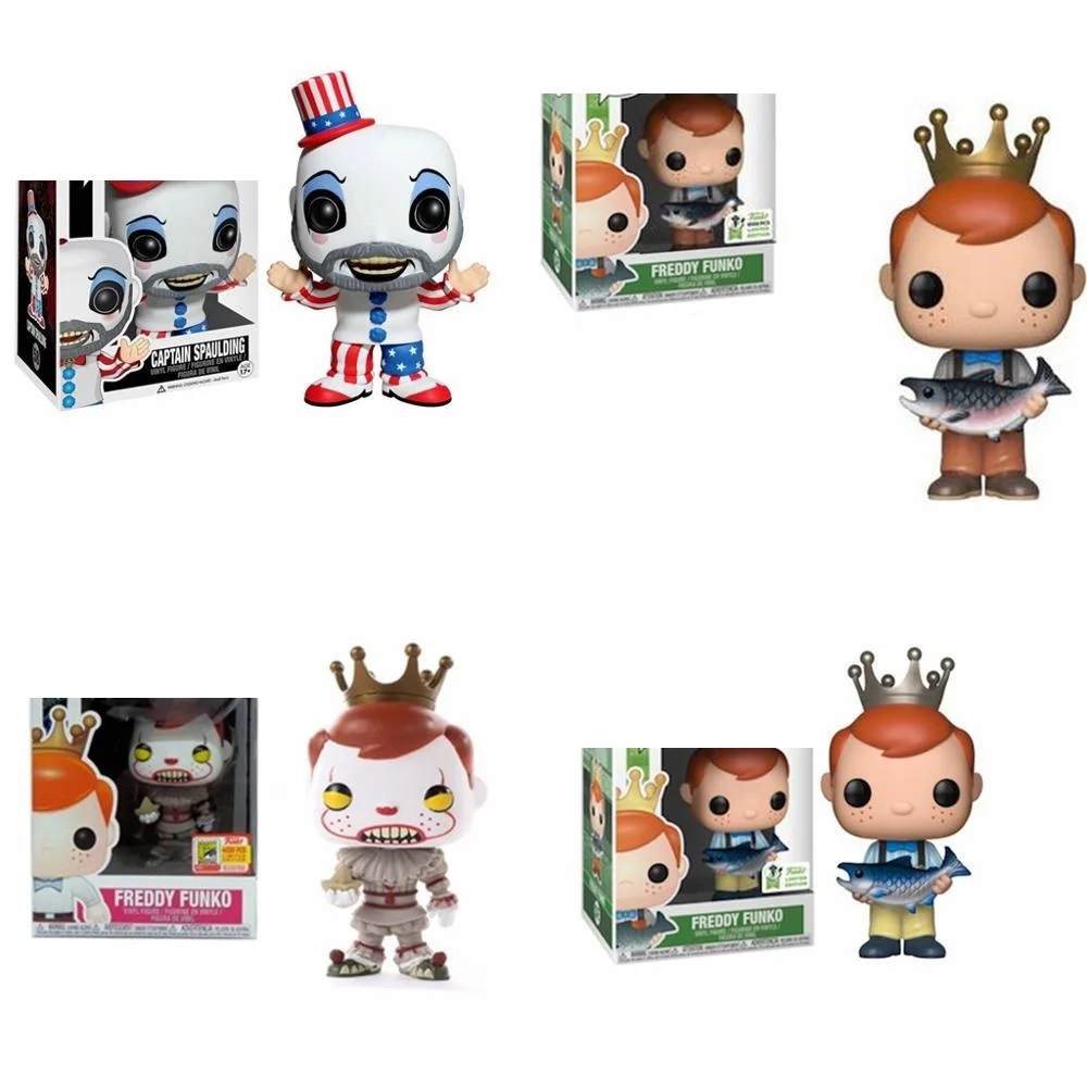 Эксклюзивные виниловые фигурки Freddy SE ECCC Captain Spaulding 58 # игрушки куклы экшн-фигурки