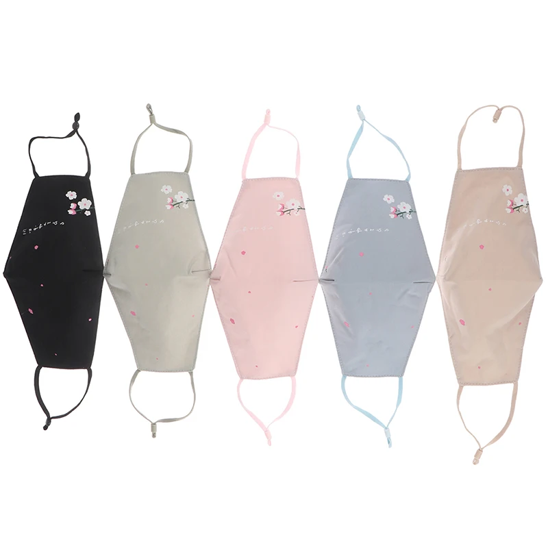 

1pc Cotton Mask Fabric Masks Cherry Blossoms Keep Warm Unisex Face Mouth Mask Anti Dust 5 Colors
