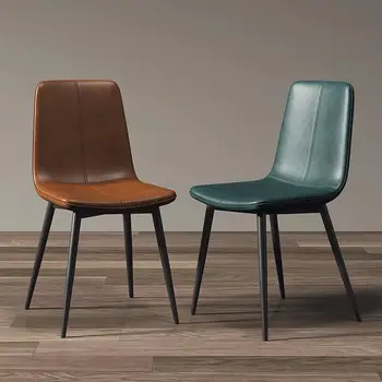 

Nordic Luxury Dining Chair Modern Simple Household Iron Leisure Chair Back Ins Net Red Chair Office Chair