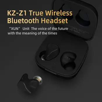

KZ Z1 True Wireless Bluetooth Headset Binaural Earplugs In-ear Small Sports Running 5.0 Universal Long Standby