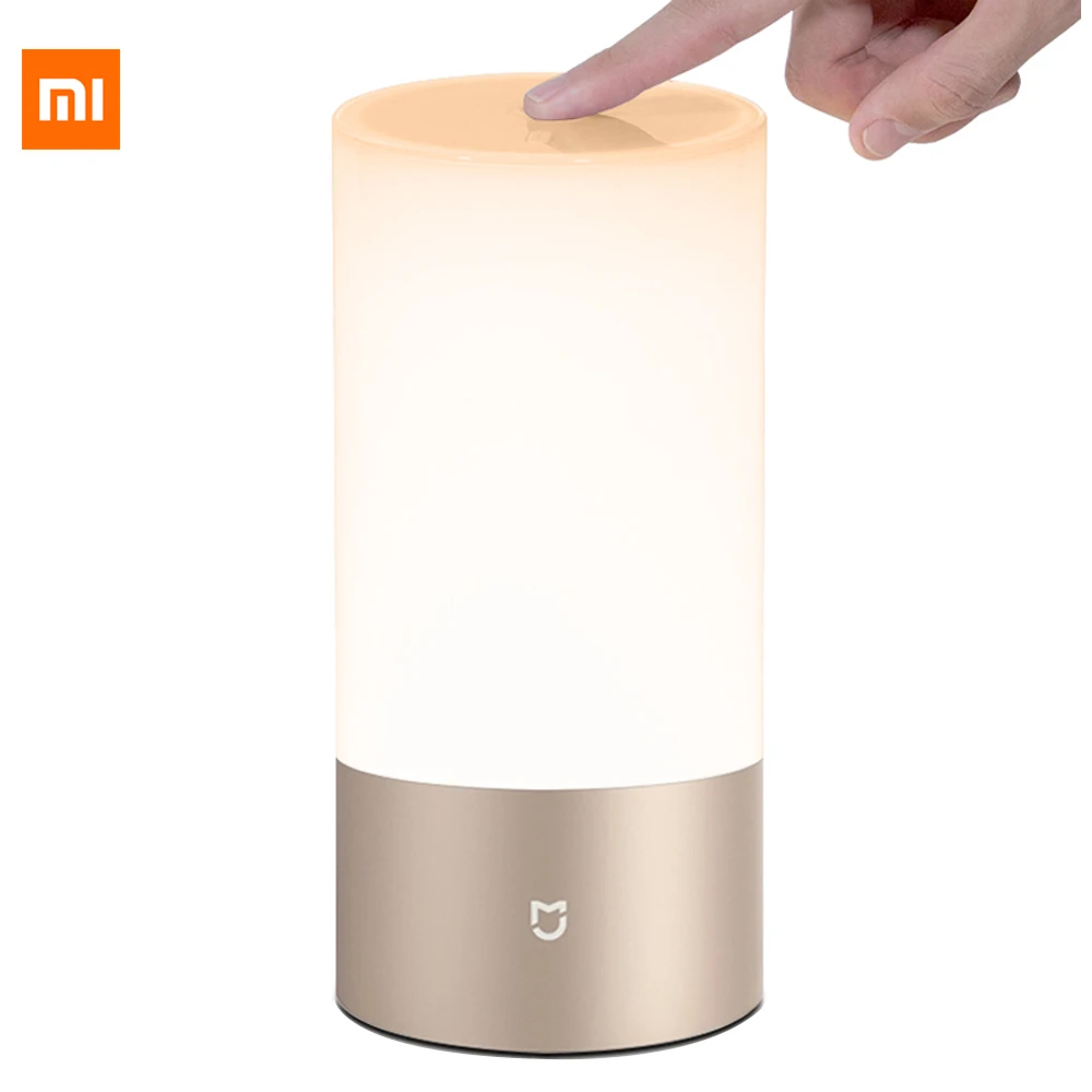 Прикроватная лампа Xiaomi Mijia Bluetooth 4,2 BLE WiFi с сенсорным управлением 300Lm 16 миллион цветов
