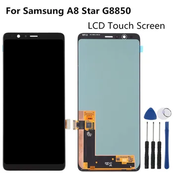 

6.3'' Original For Samsung Galaxy A8 Star LCD G8850 SM-G8850 Display Touch Screen Digitizer Assembly for samsung a8 star lcd