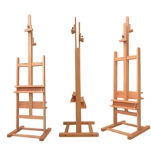 Твердый деревянный мольберт складной искусство Масляная картина, эскиз Лифт мольберт рекламный демонстрационный стенд Caballete краски аксессуары для рисования