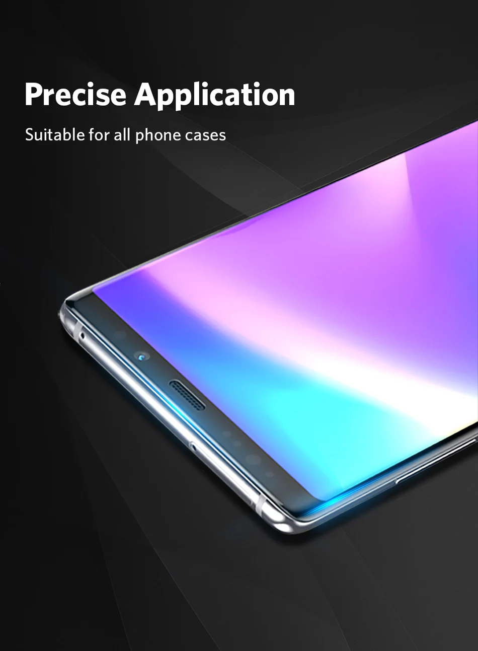 Benks Full Cover Tempered Glass 9H For Samsung Note9 0.3mm Thin Protector Screen Front Film (9)