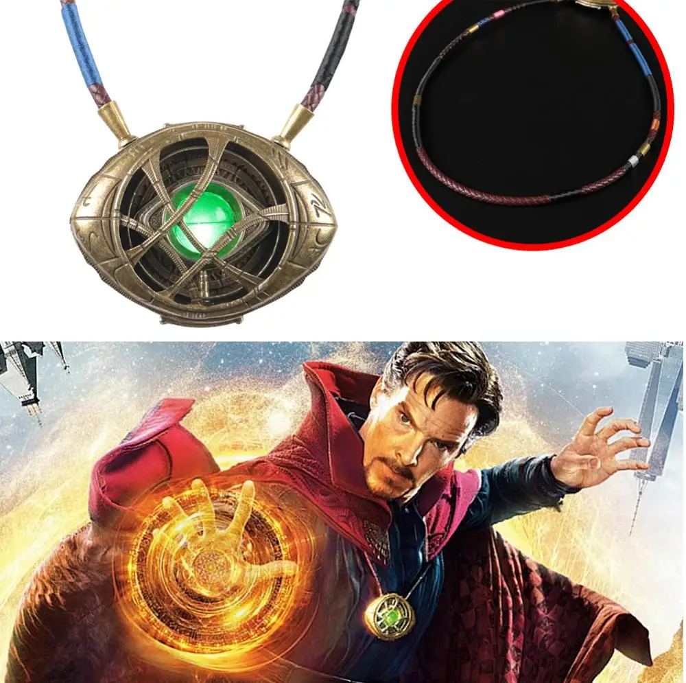 Colar Doutor Estranho (dr Strange) Olho De Agamotto Marvel