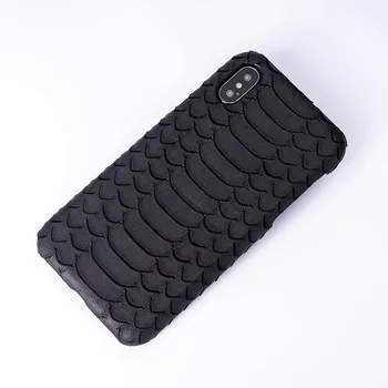 

Phone Cases Cowhide Serpentine For IPhone X XS Max XR Half-Wrapped Case For Apple 5 5S SE 6 6S 7 8 Plus Protect Phone Case