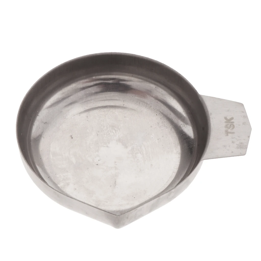 Small Metal Pocket Weighing Balance Scale Pan Dish Bowl Holder Jewelry Tools